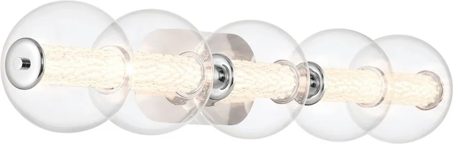Quintiesse Atomo QN-ATOMO-5W-PC Fali lámpa 1x25W/LED 3000K 2511lm IP44