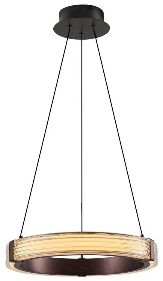 LED csillár kábelen JESI LED/2W/230V 3000K barna