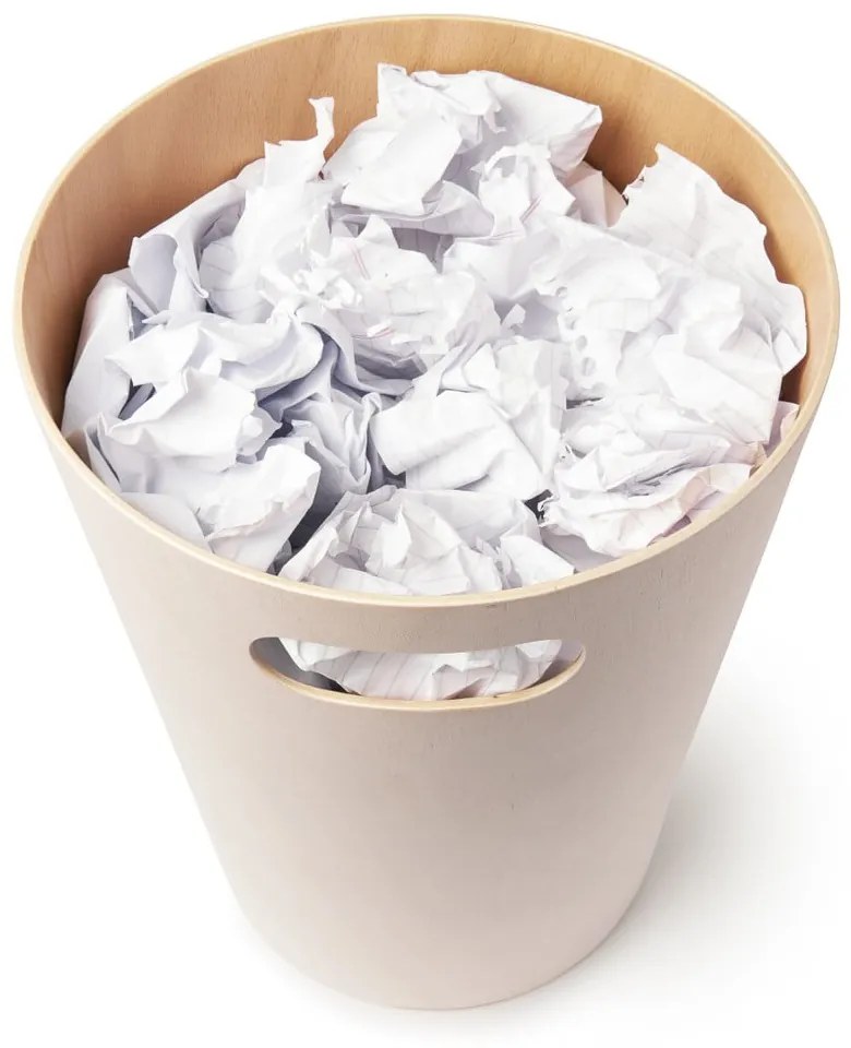 Bézs irodai szemetes 7,5 l Woodrow – Umbra