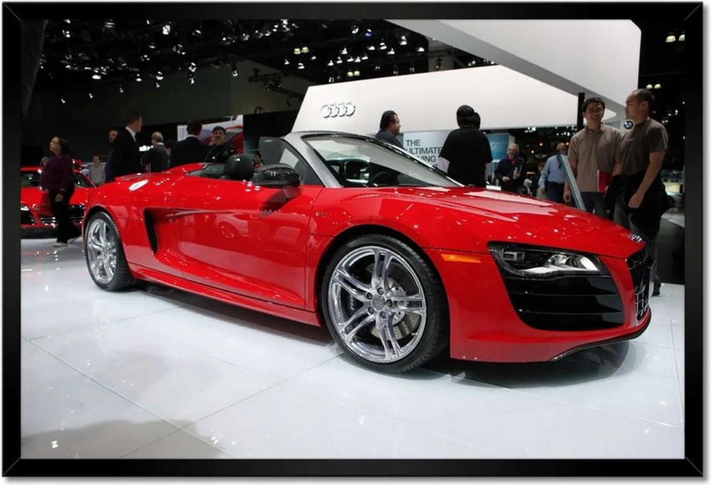 Poszterek keretben 60x40 Audi R8 Spyder