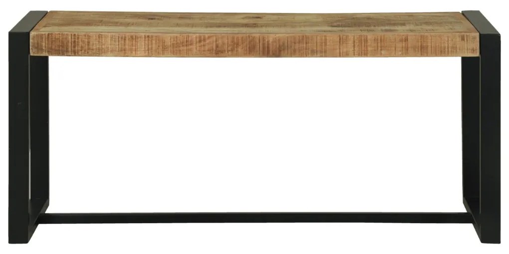 Pad Barna Tömör mangófa 100 x 35 x 45 cm Tartós Előszobapad