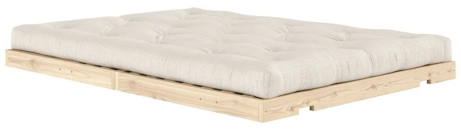 Bézs len kinyitható kanapé 145 cm Flip – Karup Design