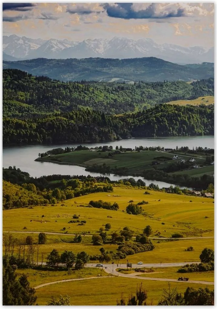 Poszterek 70x100 Tájkép Habszivacs