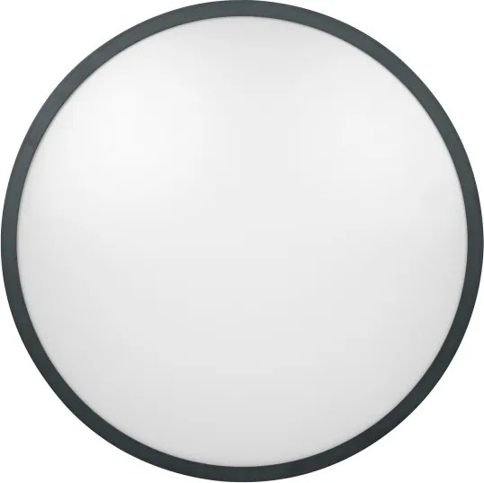 Brilagi - ZENNA LED fürdőszobai mennyezeti lámpa 24W/230V 34,5x34,5 cm IP44 antracit