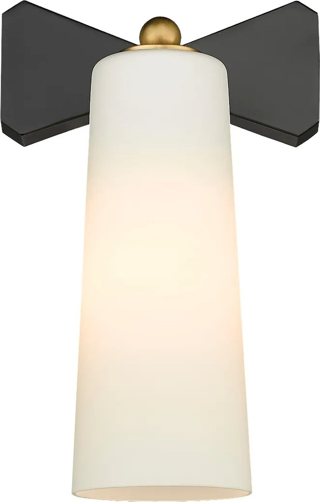 Cosmolight glamour modern fali lámpa bow fekete sárgaréz cosw01169bk