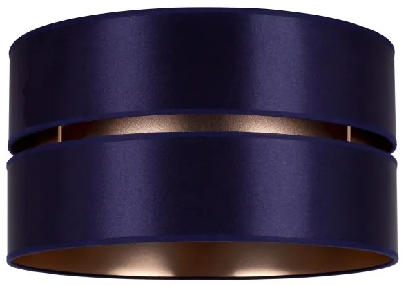 Duolla - Mennyezeti lámpa DUO 1xE27/15W/230V átm. 40 cm kék/arany