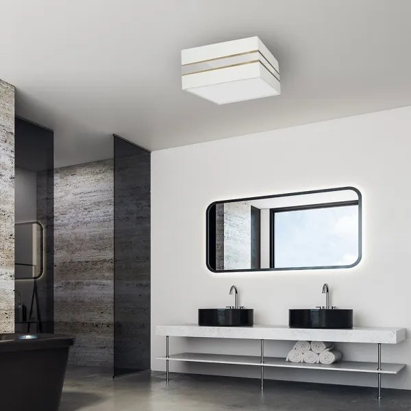 Mennyezeti lámpa ULTIMO 2xE27/60W/230V fehér