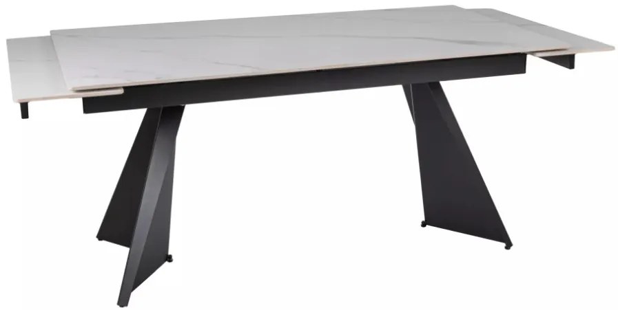 Laconi bővíthető étkezőasztal fehér 160-220 cm