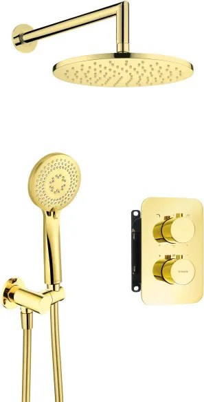 BOX_GOLD termosztátos beépíthető szett
