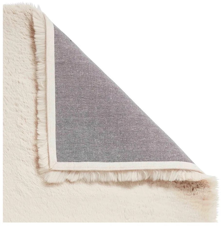 Krémszínű szőnyeg 60x120 cm Super Teddy – Think Rugs