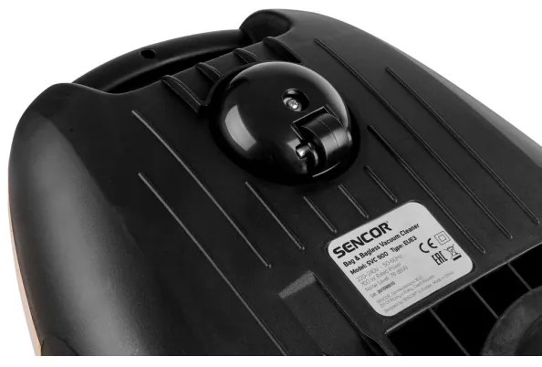 Sencor - Zsákos/zsák nélküli porszívó 4,5 l/3 l 700W/230V arany