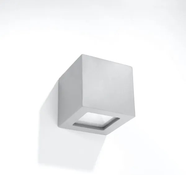 Sollux SL.0871 - LEO fali lámpa 1xE27/60W/230V szürke