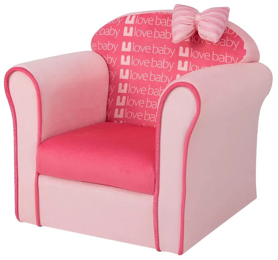 Gyerekfotel, rózsaszín