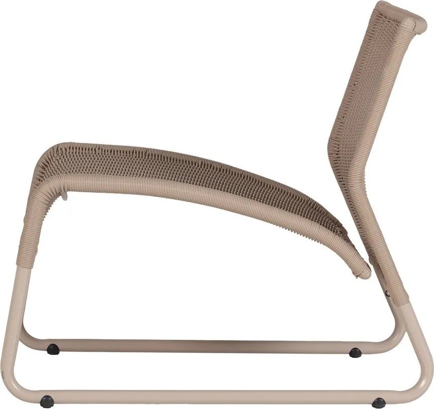 Bézs műrattan kerti fotel West – WOOOD