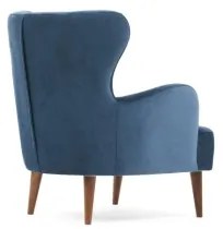 Füles fotel NEKO kék