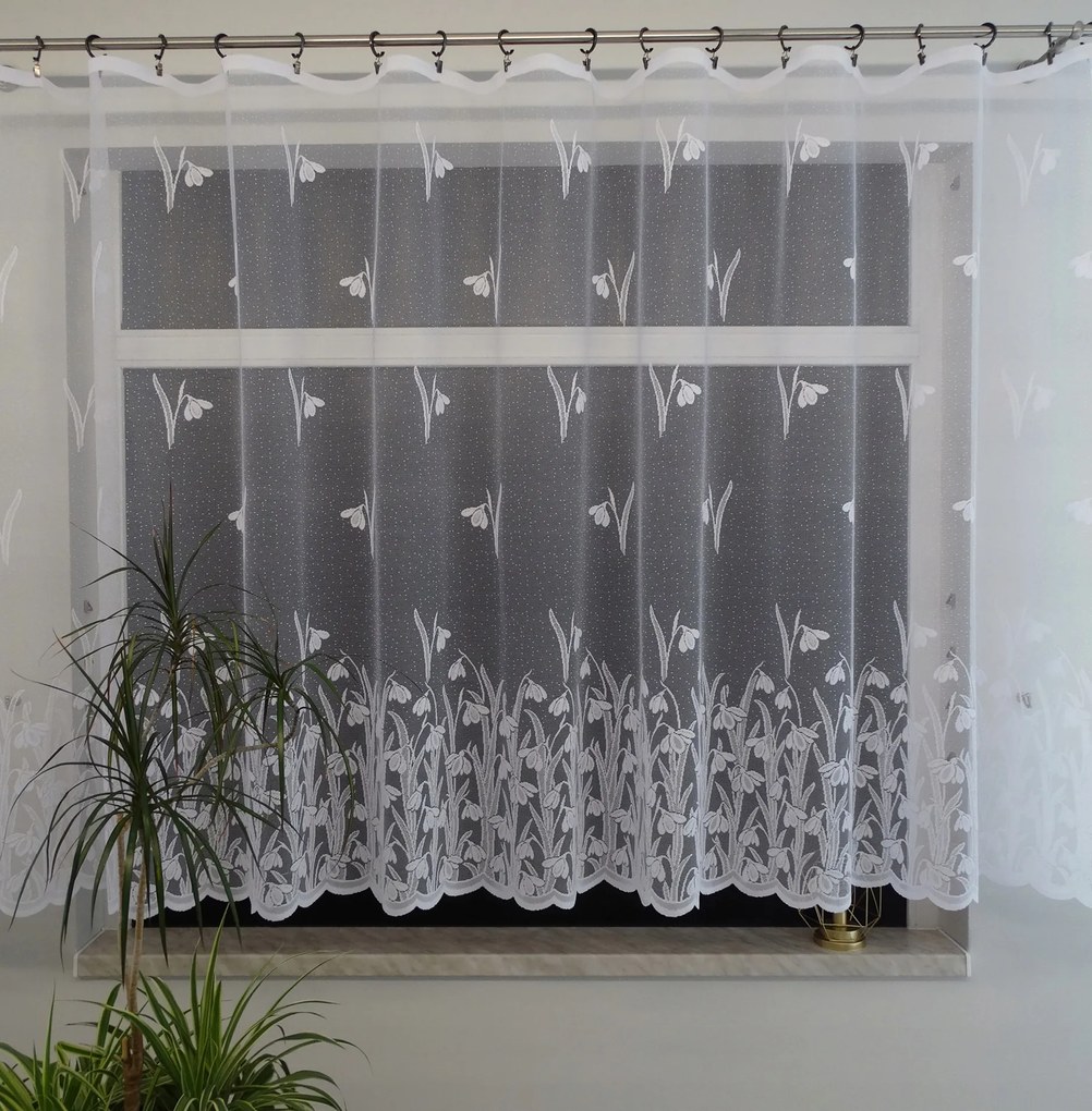 Mg Függöny 27/200 Fehér 320x140cm lengyel szalaggal