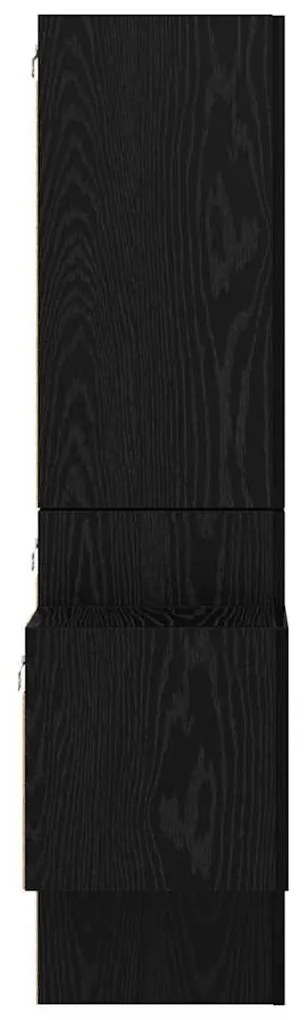 TV szekrény garnitúra 5 pcs Musta tammi 181 x 30 x 120 cm