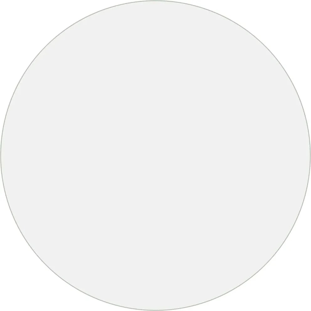 vidaXL átlátszó PVC védőabrosz Ø 70 cm 1,6 mm