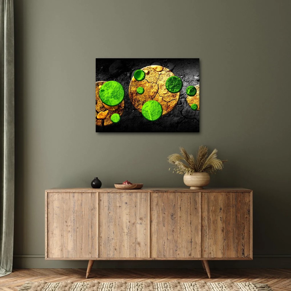 Az absztrakció képe - Gömb (70x50 cm)