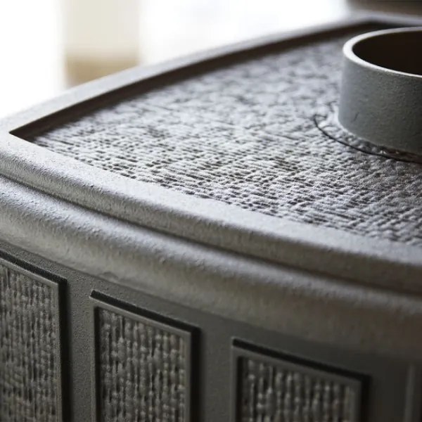 Kratki KOZA/K6/150 - 8 kW öntöttvas kandalló, 150 mm pr.