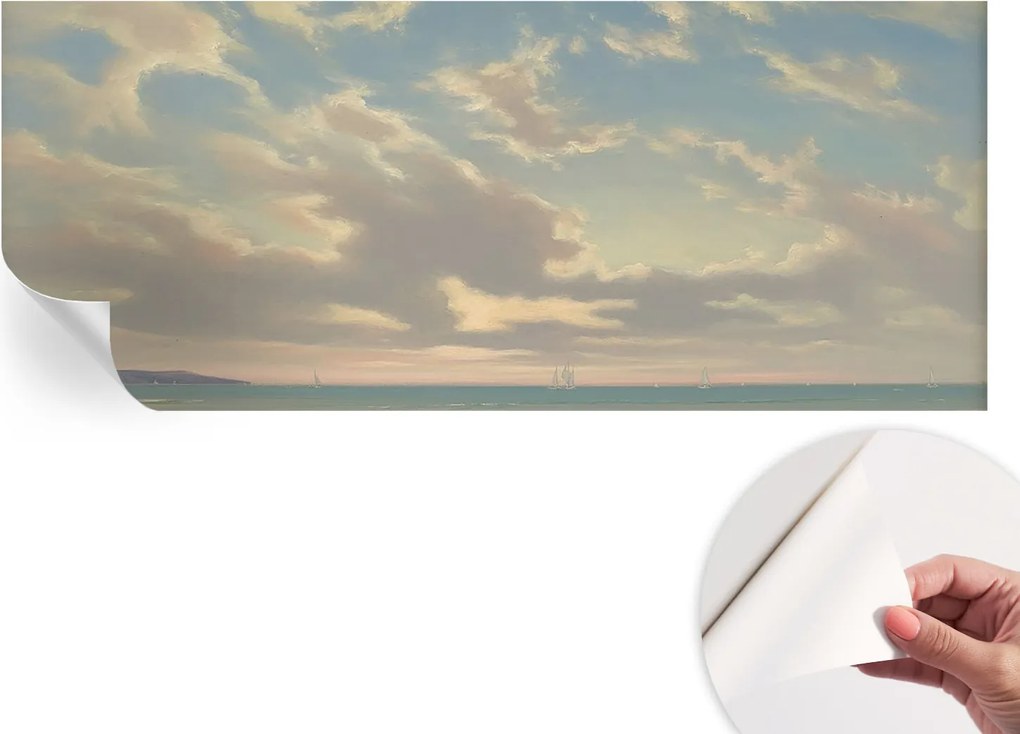 Öntapadós Dekoratív Fotótapéta Hálószobába Csendes part 250x104 cm