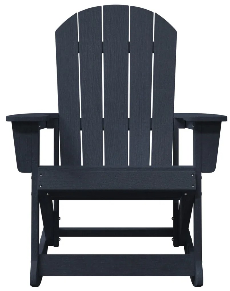 Tengerészkék Adirondack hintaszék 73.5x92x90 cm HDPE