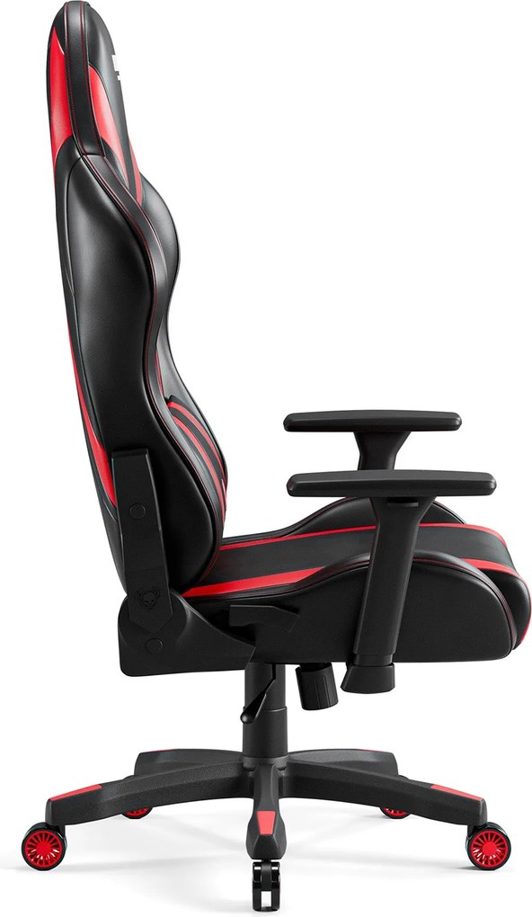 Gamer szék műbőr Small Size, fekete-piros: Diablo X-Horn 2.0