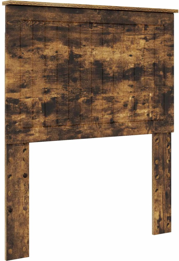 vidaXL Fejtámla fejtámlával Füstölt tölgy 80 cm Faanyag