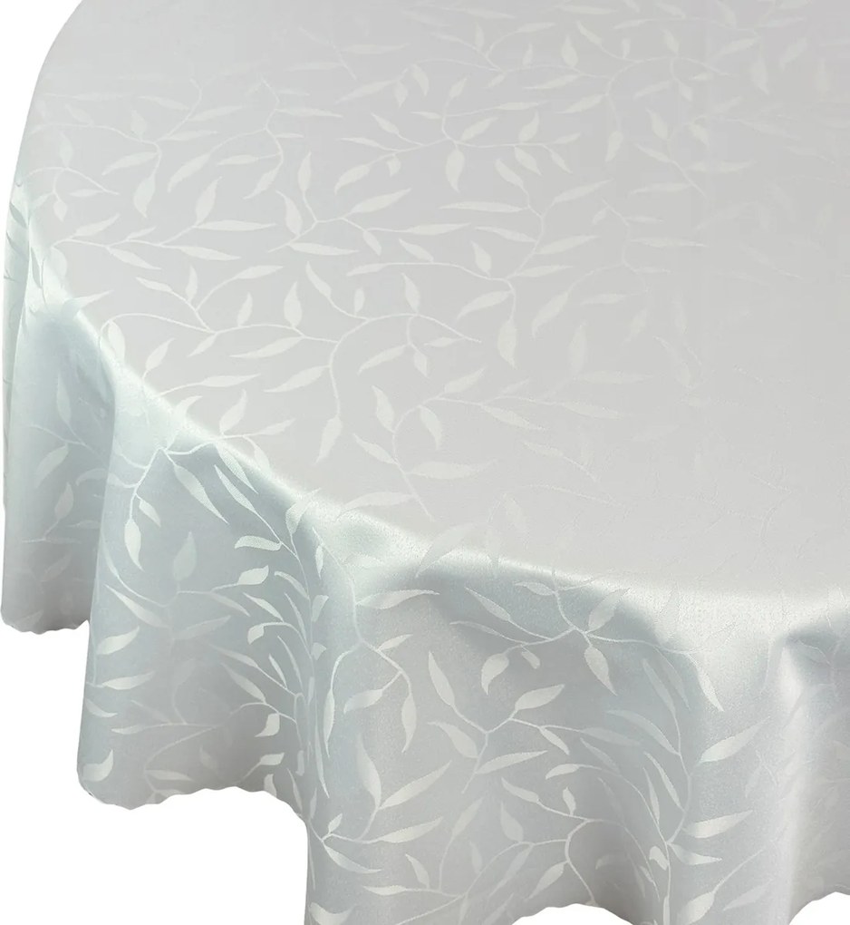 Abrosz Foltálló Fehér Levelek Esküvői áldozás Átmérő 130 cm