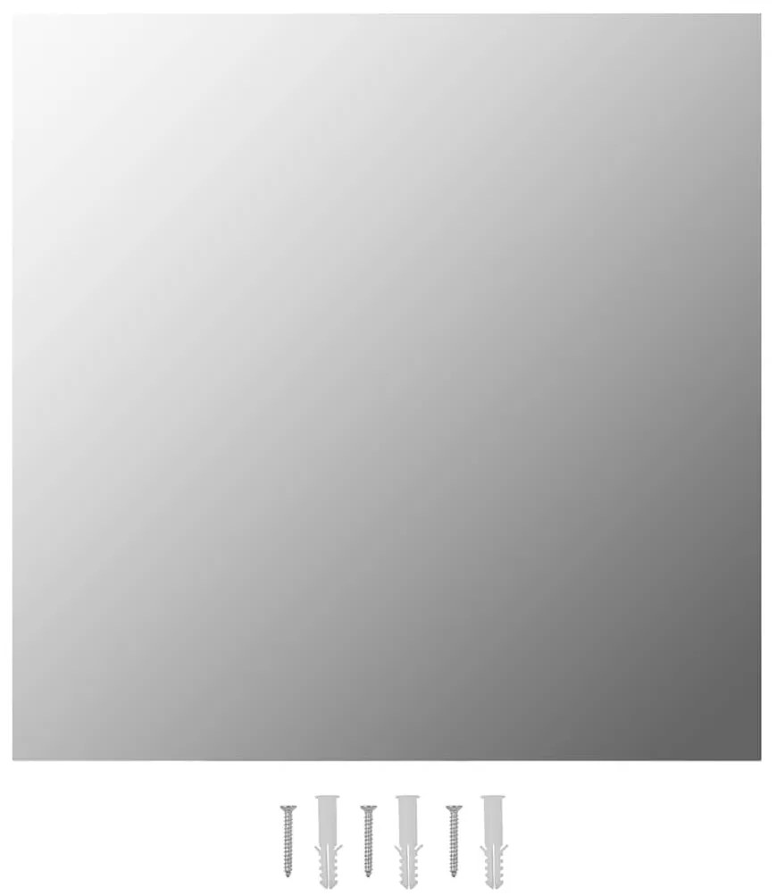 négyzet alakú falitükör 60 x 60 cm