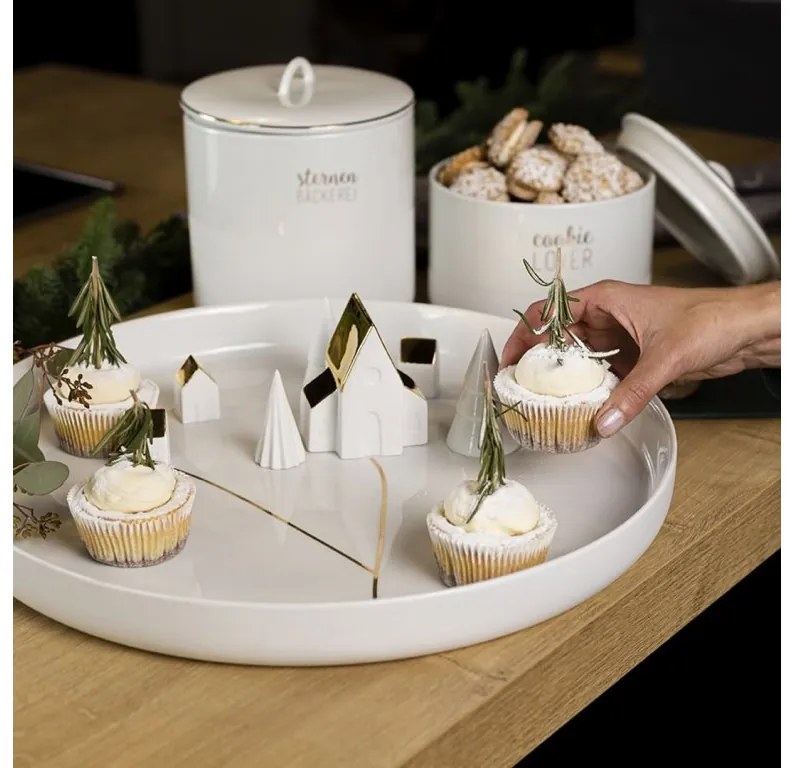 Fehér porcelán tál BOWL VILLAGE