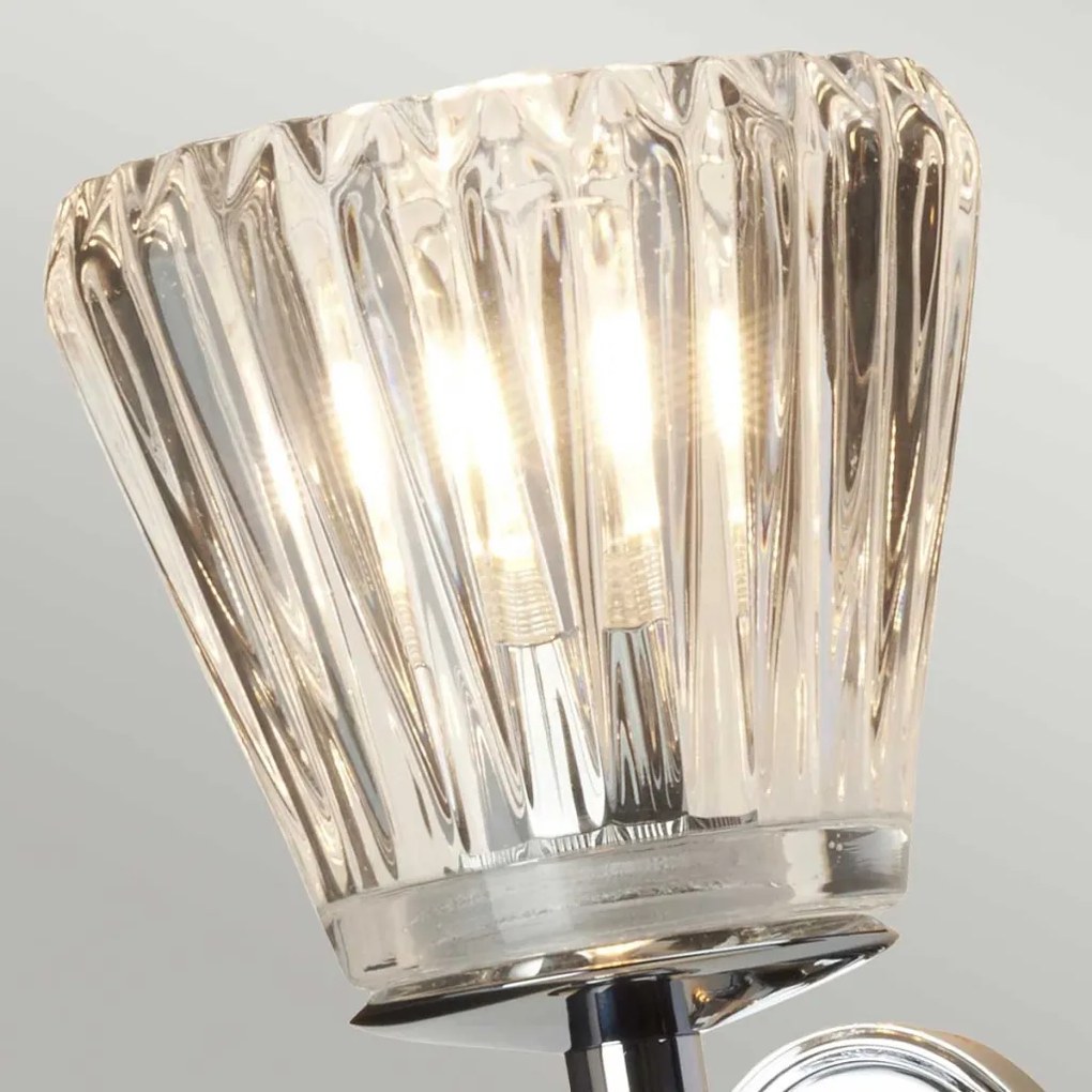 Elstead Lighting AGATHA BATH-AGATHA-PC Fali lámpa 1x3,5W/G9 + 1x1W/LED 320LM, 70LM IP44