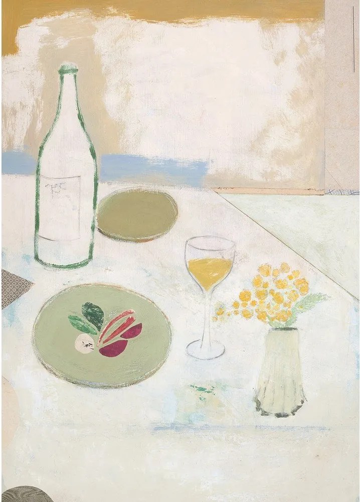 Poszter 30x40 cm Fleurs Jaunes – Max Ososki – The Poster Club