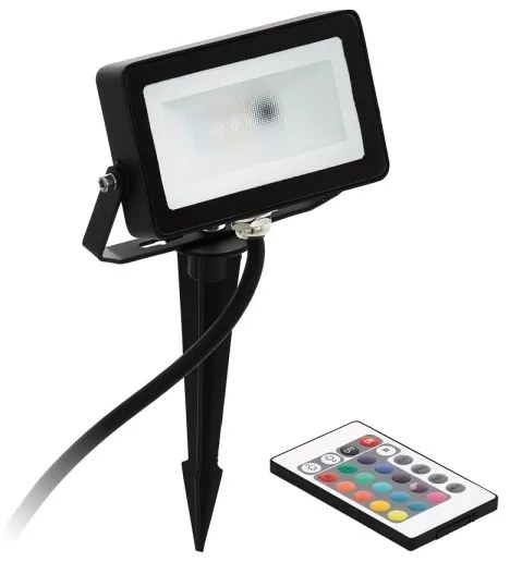Eglo 98185 - LED RGB Reflektor FAEDO 4 LED/10W/230V + Távirányító