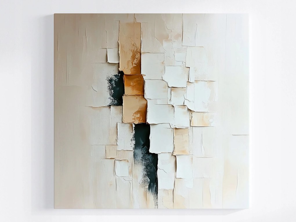 Poszter Absztrakt Textúra Szerkezet 3D Geometria 40x40