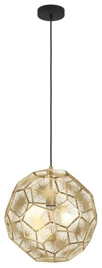 Eglo 39755 - Csillár zsinóron SKOURA 1xE27/60W/230V á. 41 cm