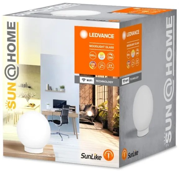 Ledvance - LED Dimmelhető lámpa SUN@HOME LED/8,5W/230V 2200-5000K CRI 95 Wi-Fi
