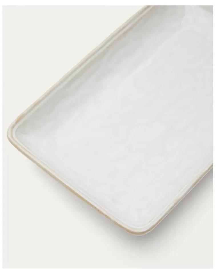 Krémszínű kerámia szappantartó Savel – Kave Home