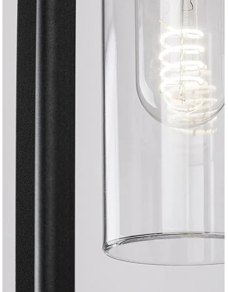 Rabalux 77085 - Kültéri fali lámpa ZERNEST 1xE27/15W/230V IP54 fekete