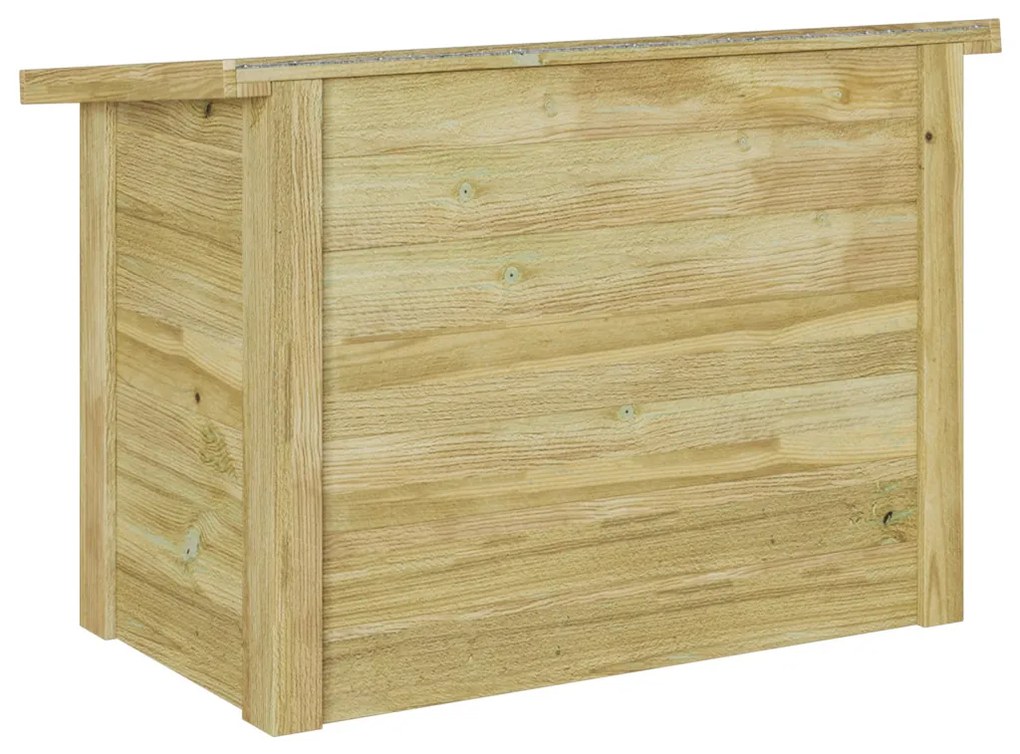 Tárolódoboz 44x80x57 cm impregnált fenyőből