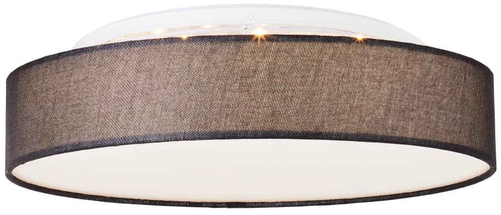 BRILLIANT G99473-06 PENLEY Ernyős Mennyezeti Lámpa Fehér, Fekete LED IP20
