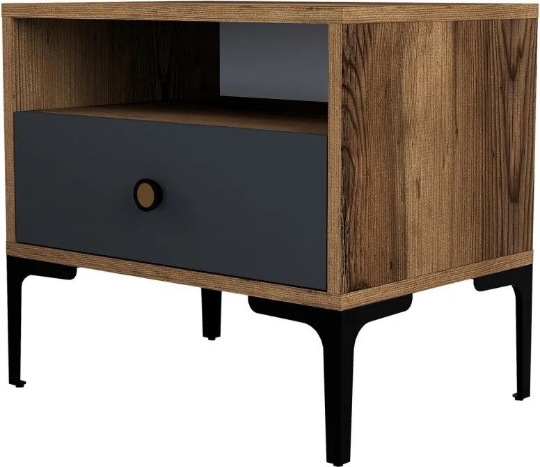 Lizbon 529 - Walnut, Anthracite