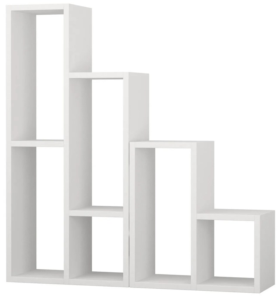 könyvespolc Sule - White