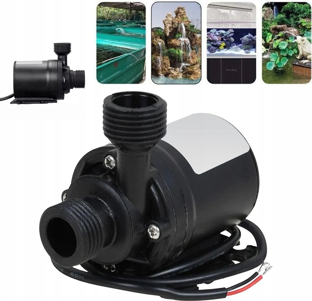 Kerti Hidrofor Öntöző Vízpumpa 800L/H 12V 19W