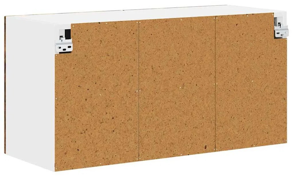 Fali konyhaszekrény Füstölt tölgy 80 x 31 x 40 cm Faanyag