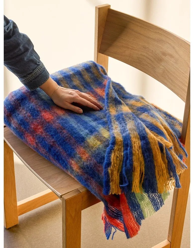 Gyapjúkeverék takaró 140x200 cm Loom – Hübsch