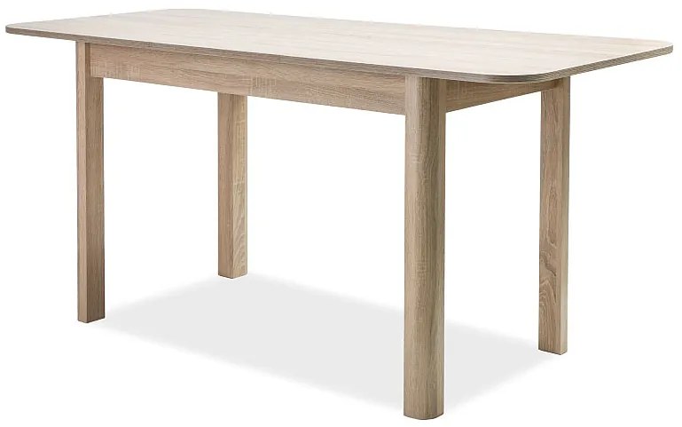 Széthúzható étkezőasztal  105-140 cm Daniel (szonoma tölgy + szonoma tölgy) (4 6 fő részére). 1050100