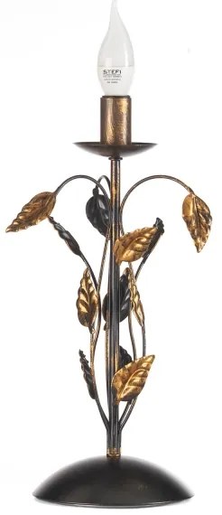 ONLI - Asztali lámpa COLLANA 1xE14/6W/230V 40 cm bronz