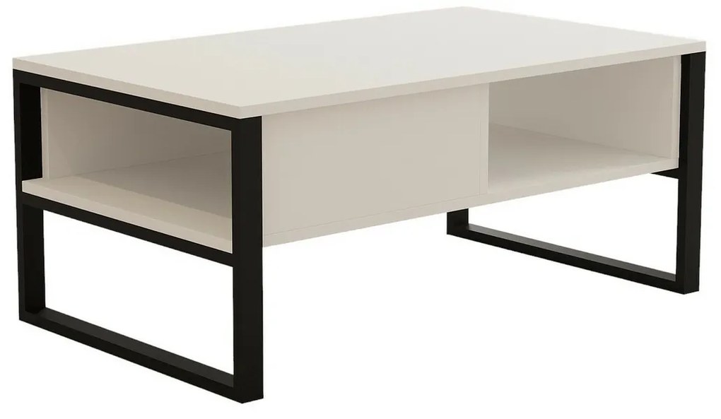 Devon White and Black dohányzóasztal