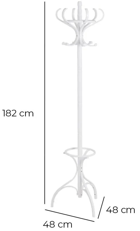 Fehér nyárfa fogas Thonet – Casa Selección